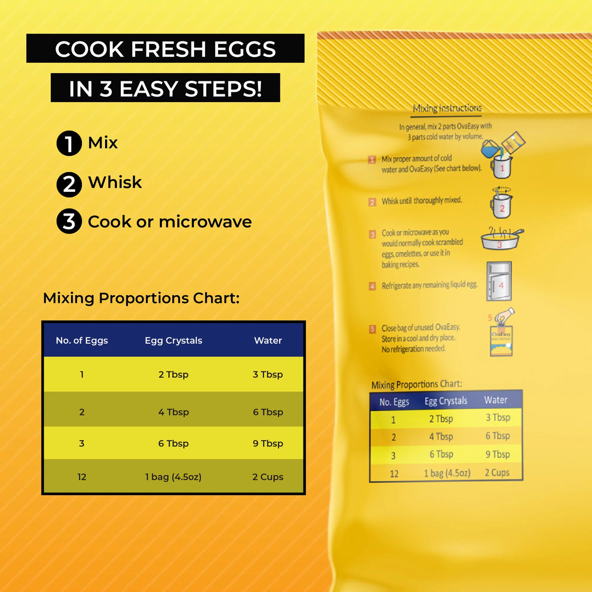4.5 oz 3-Pack Whole Egg Crystals L583550