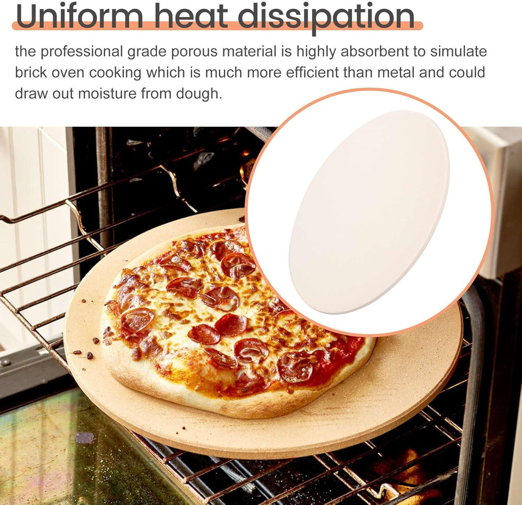 12 Inch Ceramic Pizza Stone T671601