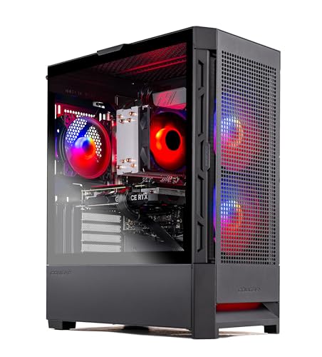 AMD Ryzen 7 5700X 3.4 GHz NVIDIA RTX 4070 1TB NVME SSD 16GB DDR4 RAM 3200 750W Gold PSU 240mm AIO 11AC Wi-Fi Windows 11 Home 64-bit Gaming PC Desktop V104755
