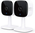 2-Cam Kit 2K Indoor Security Camera with Night Vision and Two-Way Audio I9047
