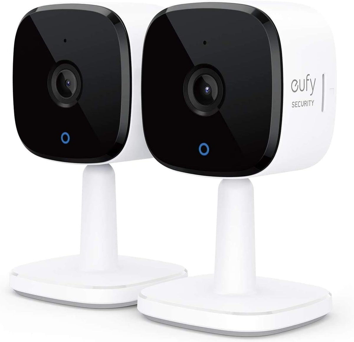 2-Cam Kit 2K Indoor Security Camera with Night Vision and Two-Way Audio I9047