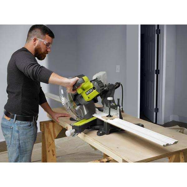 15 Amp 12 in. Sliding Miter Saw with Laser R2273