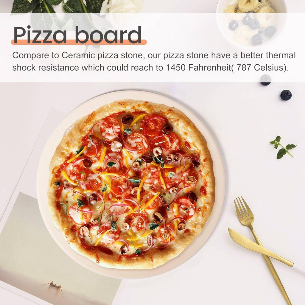 12 Inch Ceramic Pizza Stone T671601