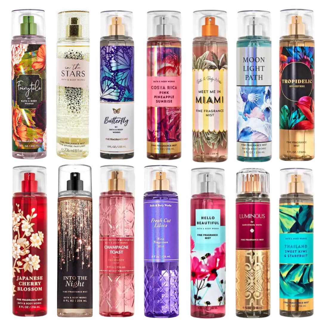 3 PACK Fine Fragrance Mist 8 oz each R368