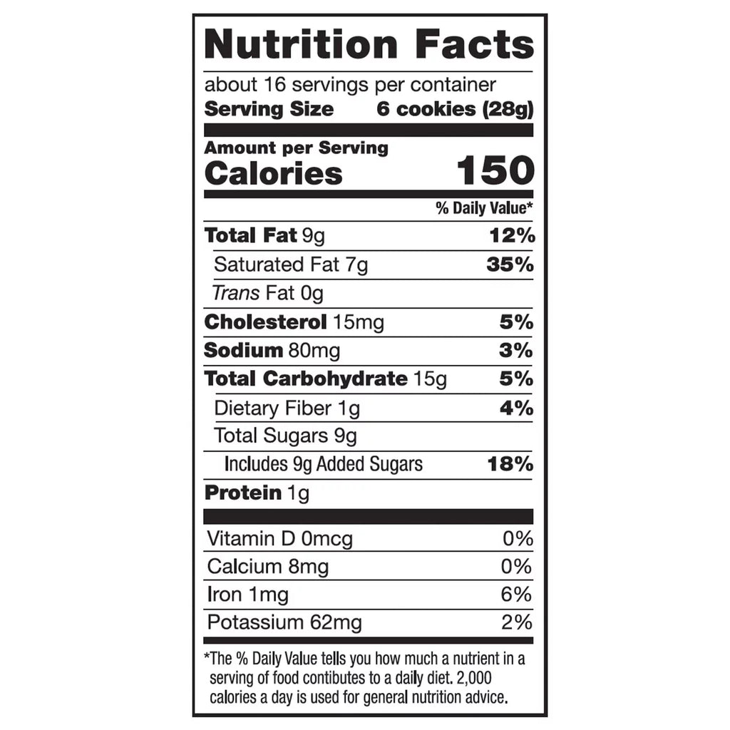 16 oz Toasted Coconut Cookie Thins M8282