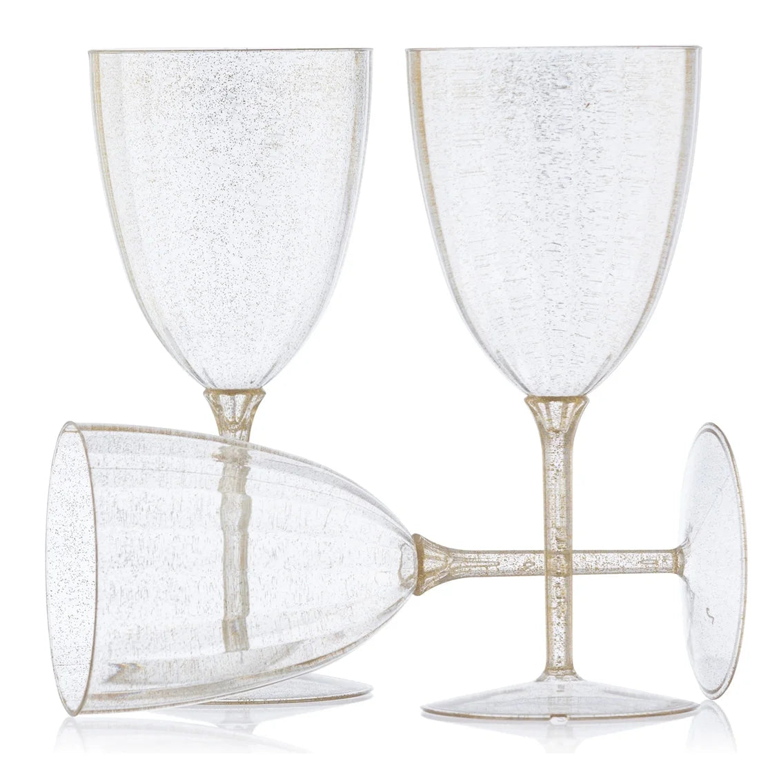 7 Oz Pack of 16 Disposable Plastic Wine Glasses G4209