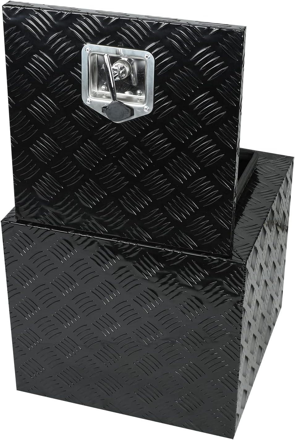 Black Aluminum 5 Bar Tread Tool Box S89478