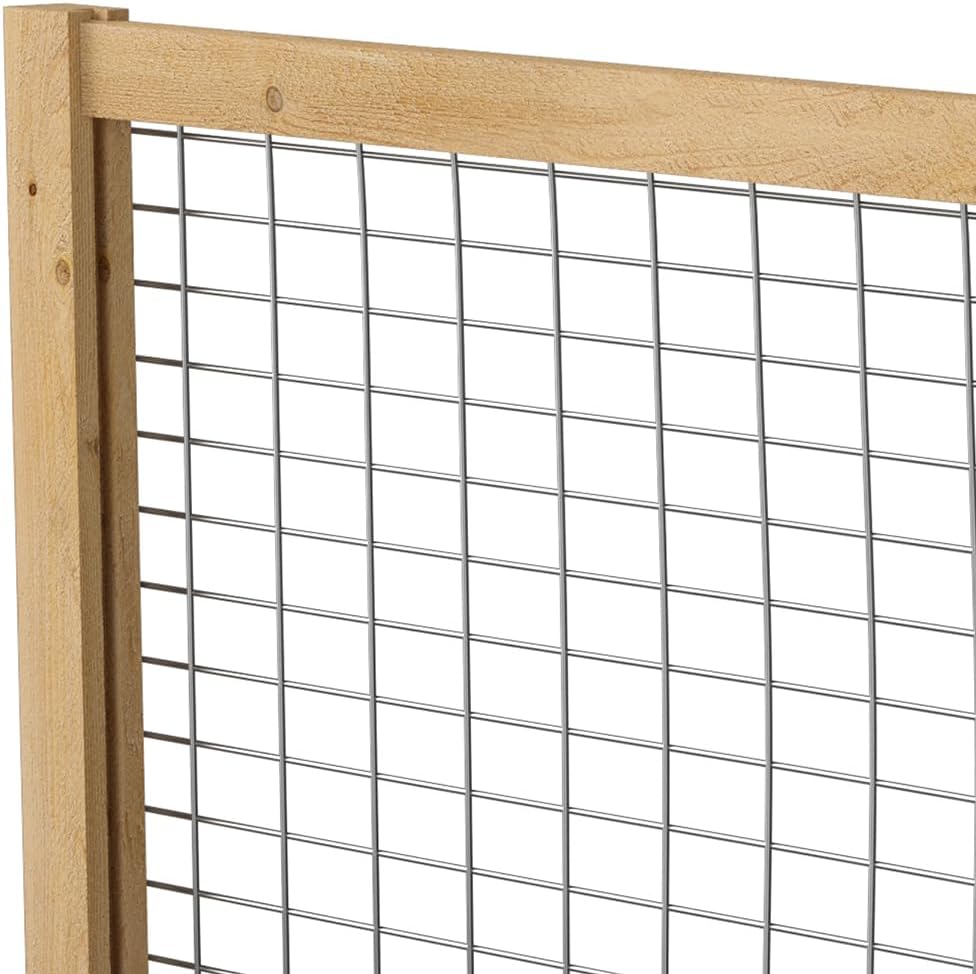 2 Pack 23.5" Cedar Garden Fence M60091