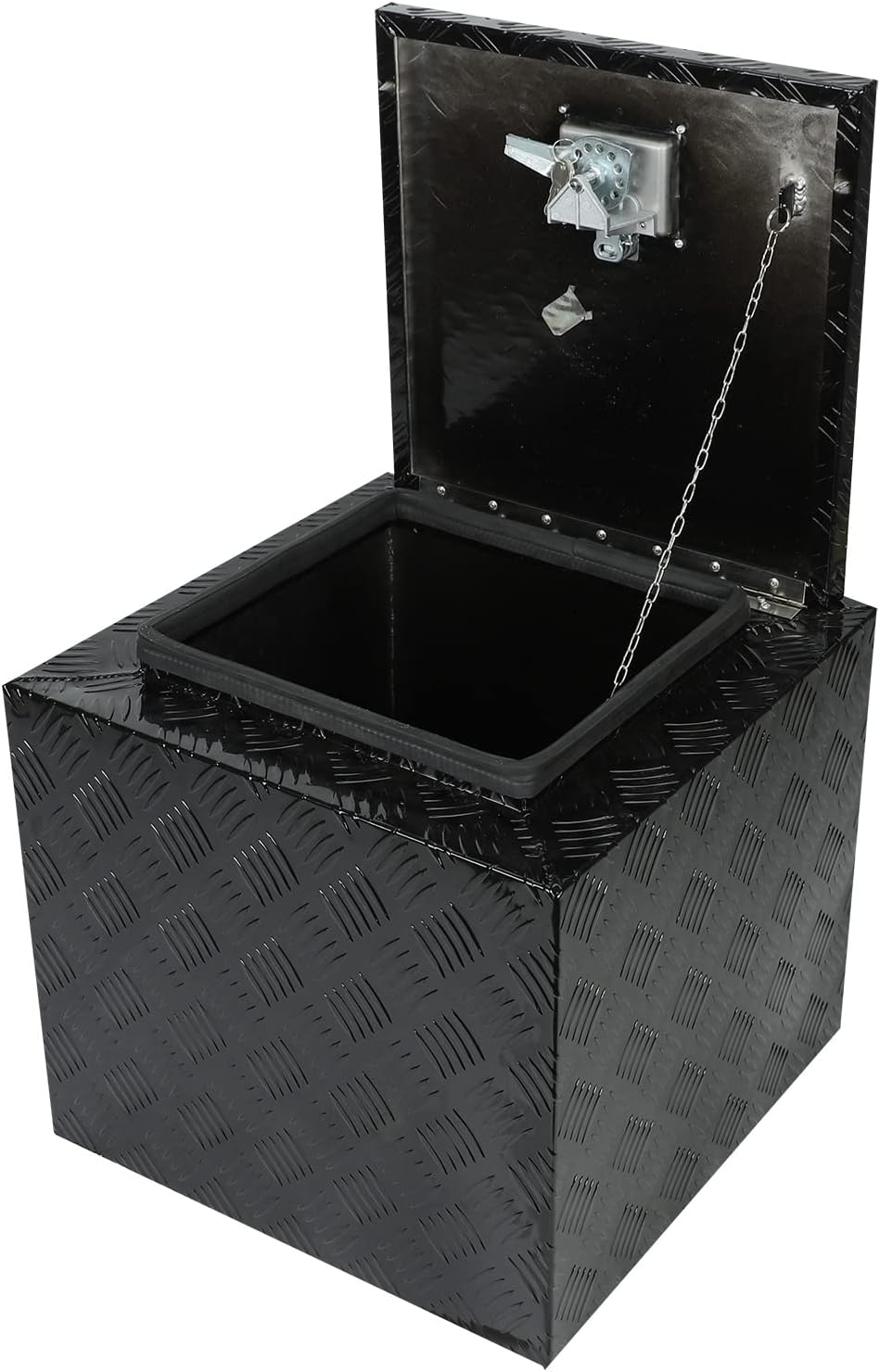 Black Aluminum 5 Bar Tread Tool Box S89478