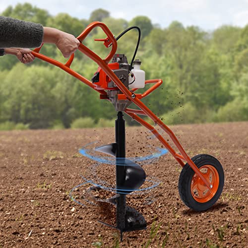 3HP Gas Powered Earth Auger with 11" Bit H601
