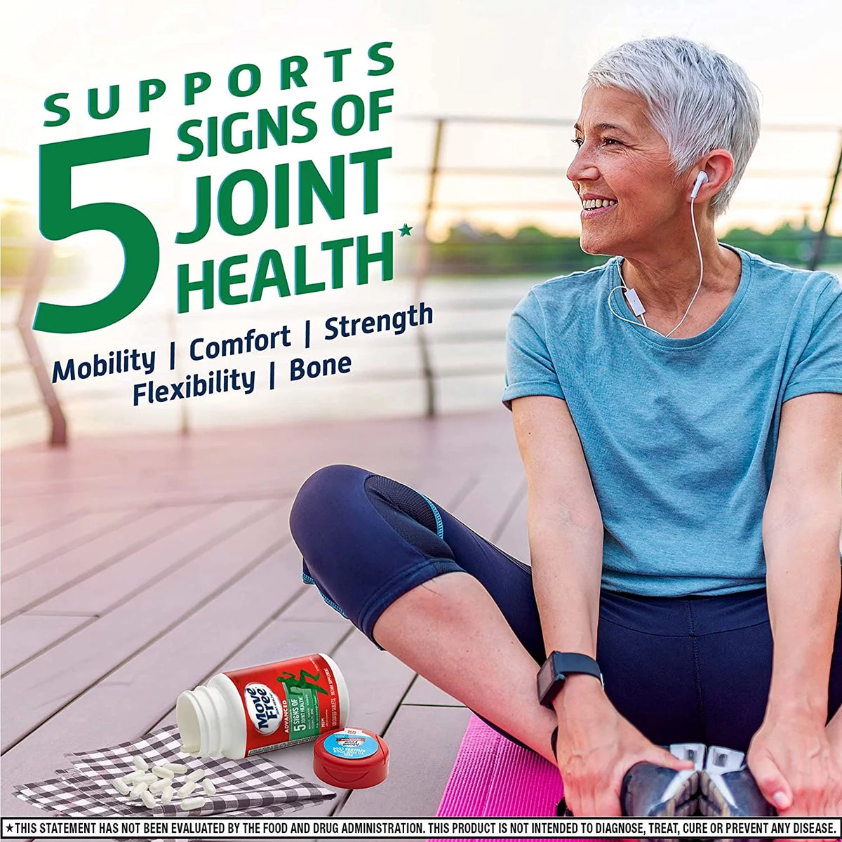 120ct Coated Tablets Glucosamine Chondroitin MSM Supplement N3377