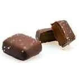 Dark Chocolate Sea Salt Caramel Squares 4lb BAG A131660