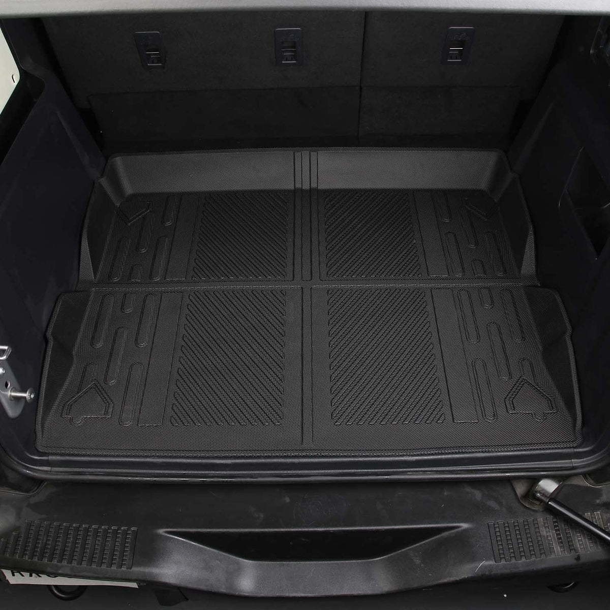 All Weather Rear Cargo Trunk Floor Mat Pack of 2 P9104