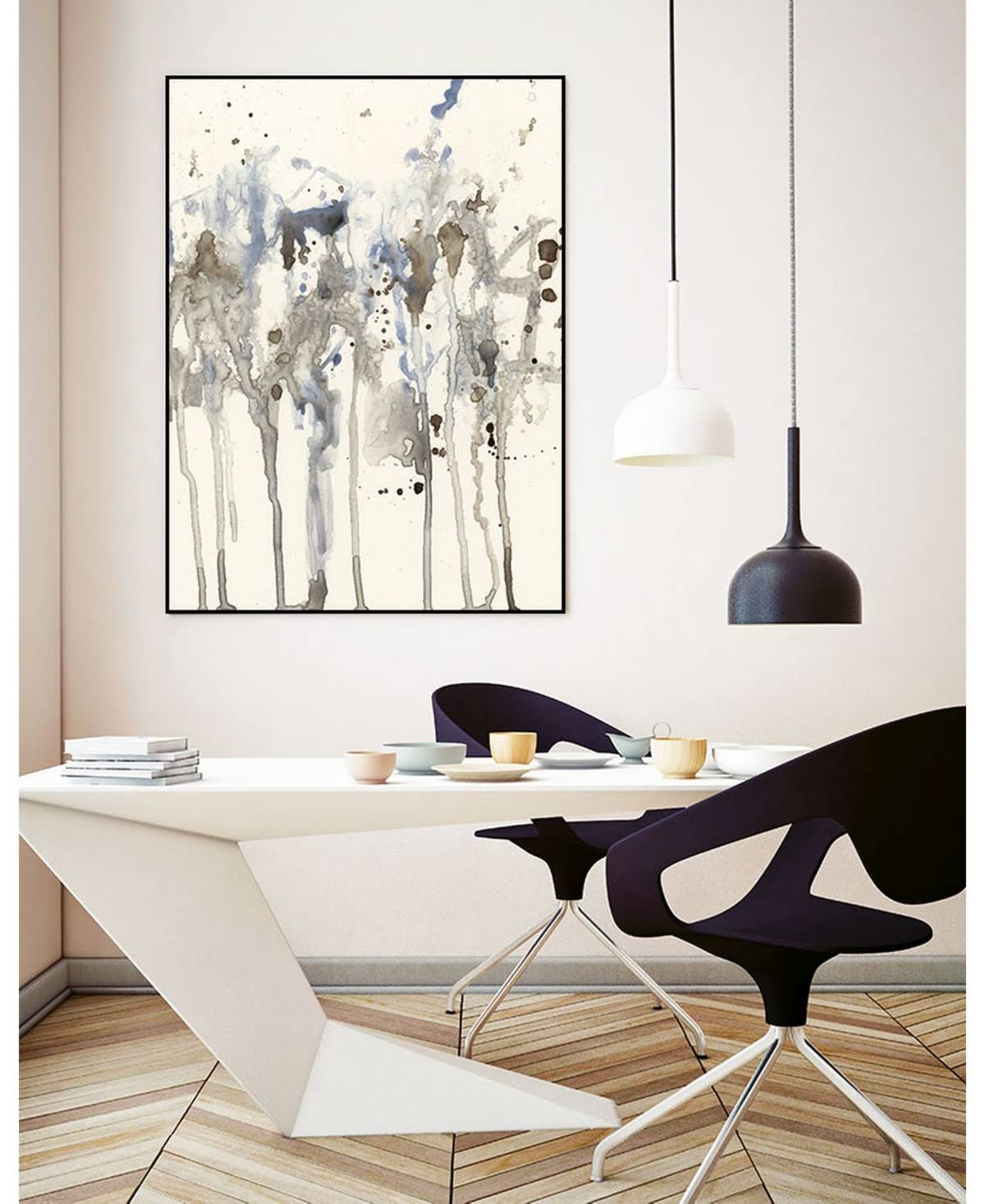 40x22 x 30x22 Framed Canvas H720