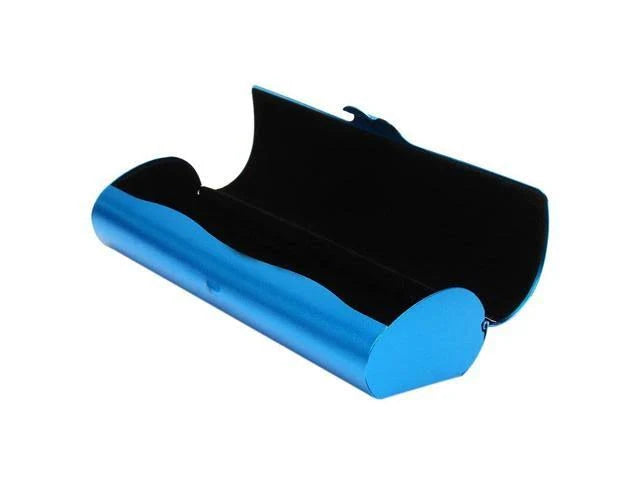 Blue Metal Glasses Case Z788