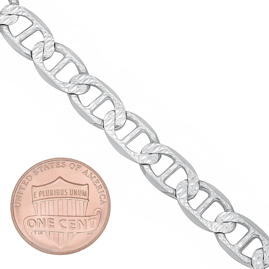 18 inches Sterling Silver Choker Chain Necklace B461827