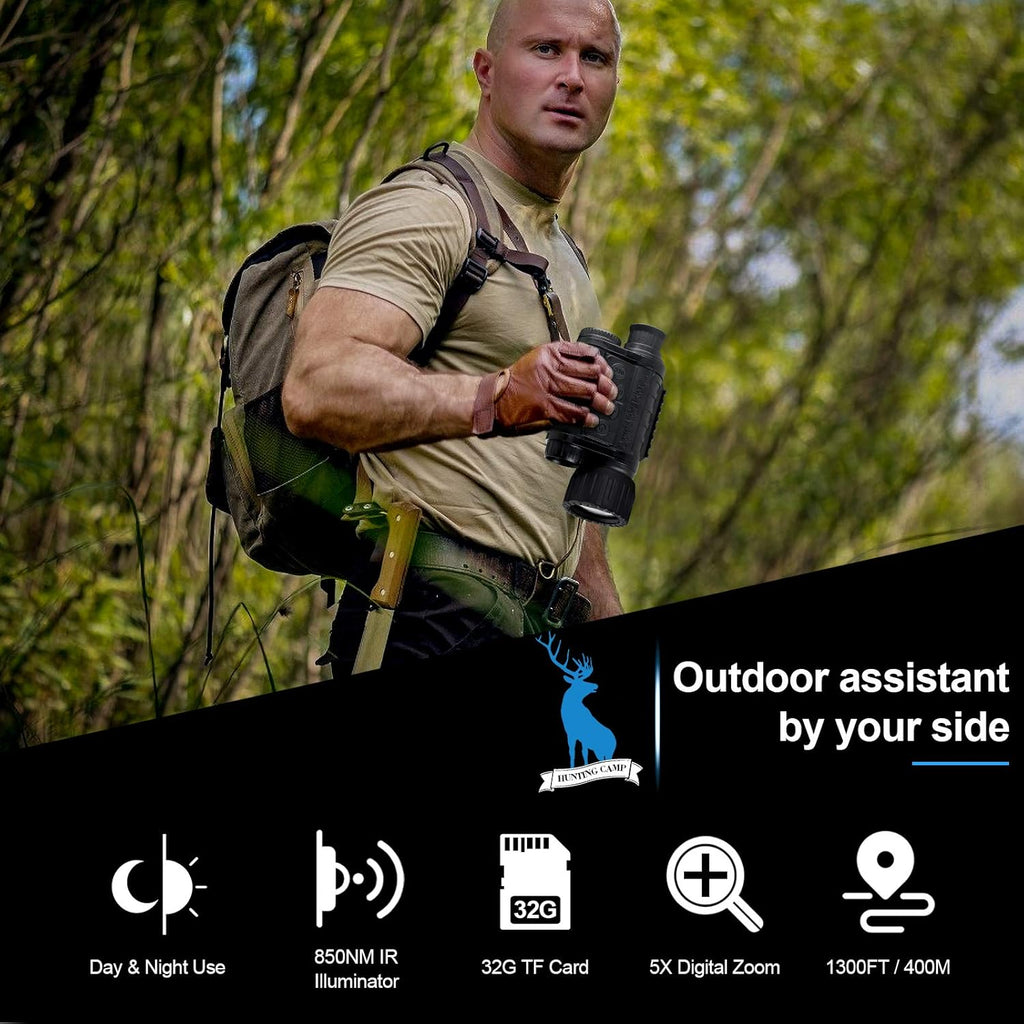 Night Vision Monocular 6x50mm with 1.5 inch TFT LCD L3543