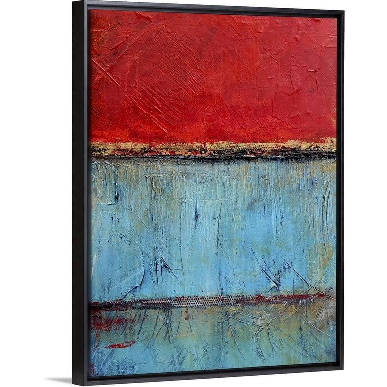 Black Float Frame Canvas Art - 18 x 24 O63234