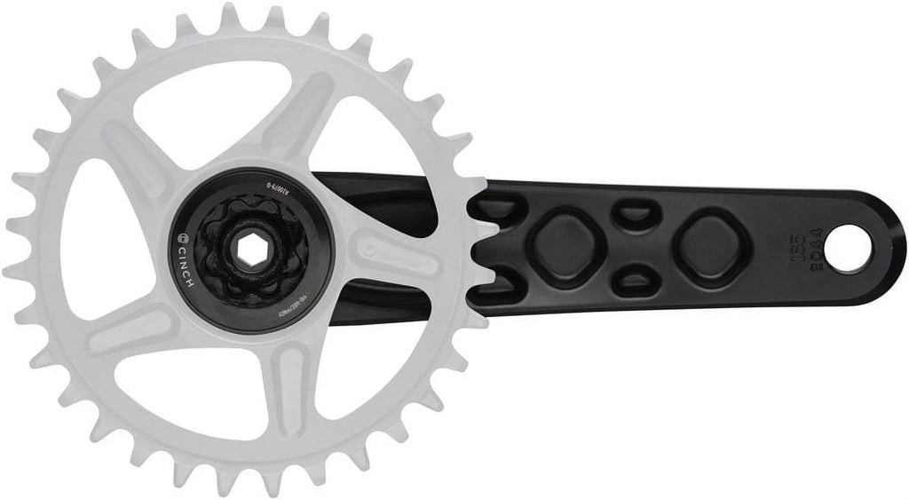 Black 165mm Arms Cranks J29456