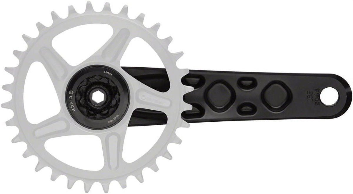 Black 165mm Arms Cranks J29456