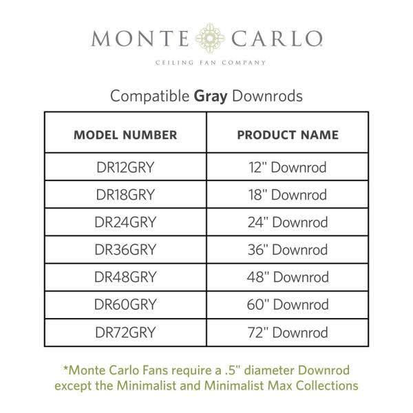 64x22 Grey Ceiling Fan N6594