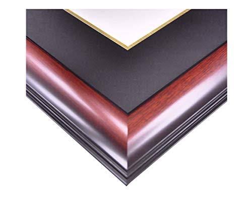 Gold Embossed Diploma Frame with Campus Images Lithograph M818
