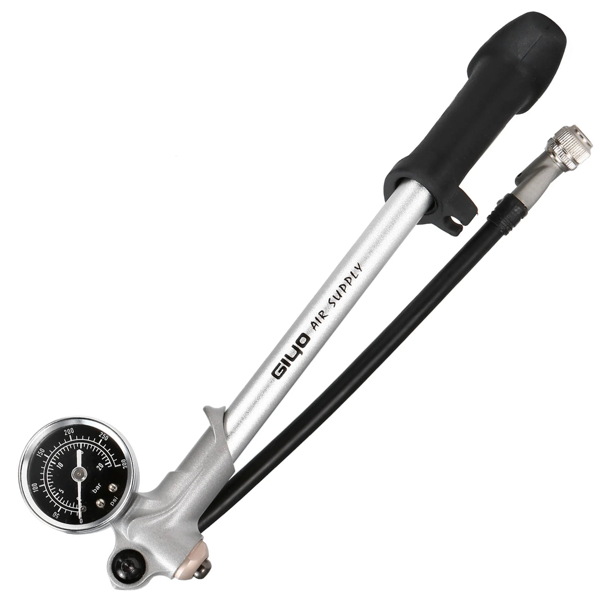 Air Pump with Lever Lock Schrader Valve for MTB Mountain Bike 300PSI F759