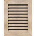 16-in W x 16-in H Vertical Gable Vent Unfinished Smooth Pine F600238