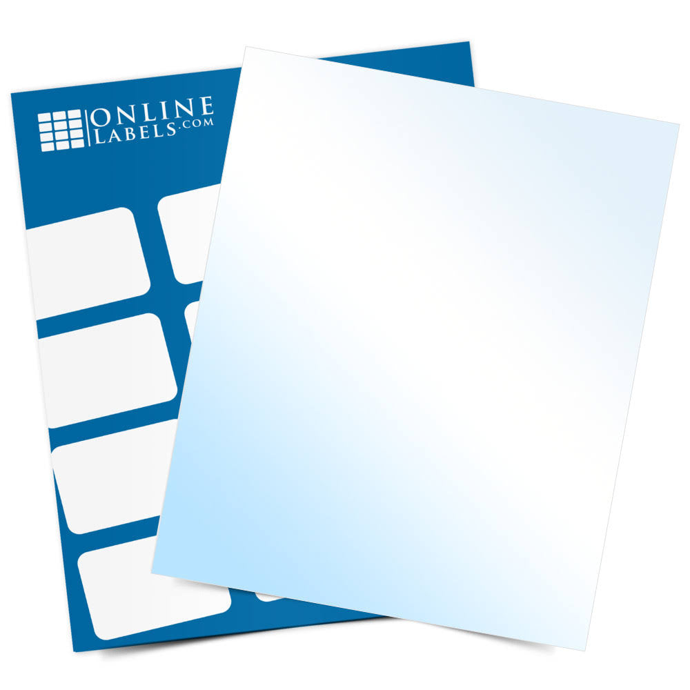 White Gloss Inkjet Labels, 100 Sheets H13289