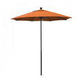 Fiberglass Pole Tangerine Patio Umbrella J34422