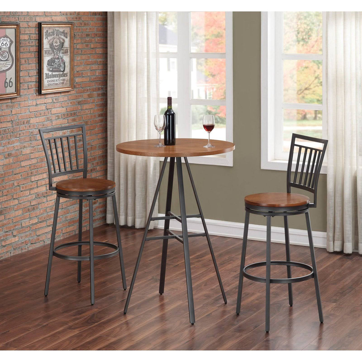 3 Piece Pub Table Set K95446