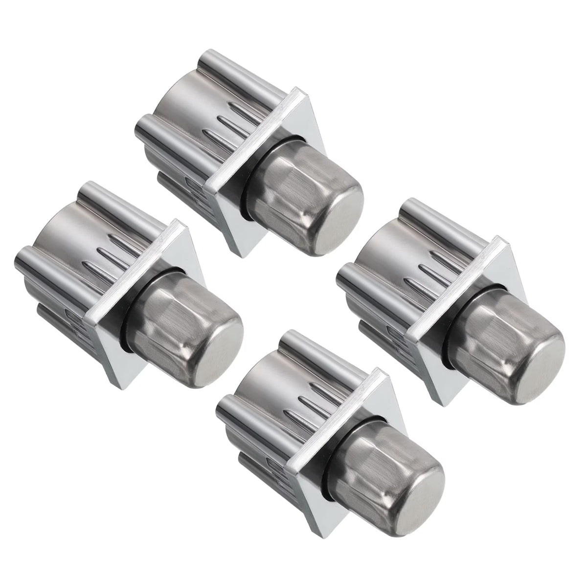 4.1" Stainless Steel Table Legs for 2" Square Tubing, Set of 4 W245195