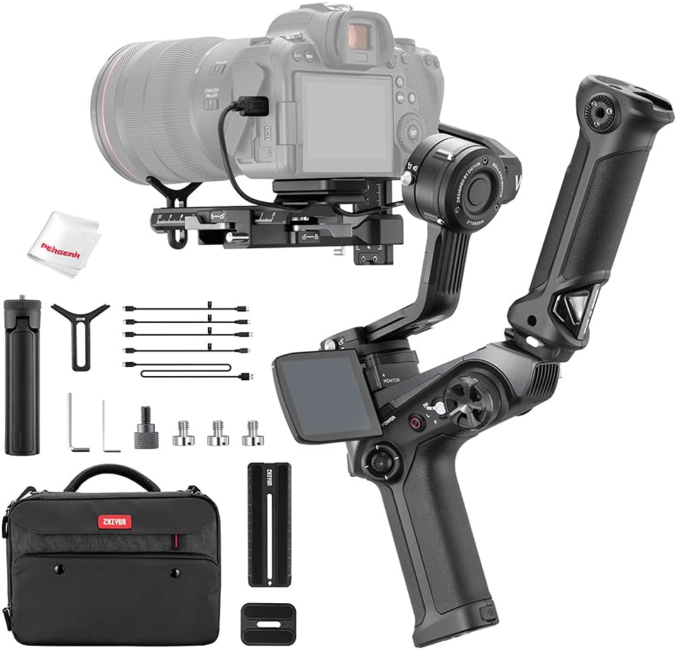 3-Axis Gimbal Stabilizer for DSLR & Mirrorless Cameras S214
