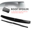 Gloss Black Rear Twin Barn Door Trunk Spoiler W81447