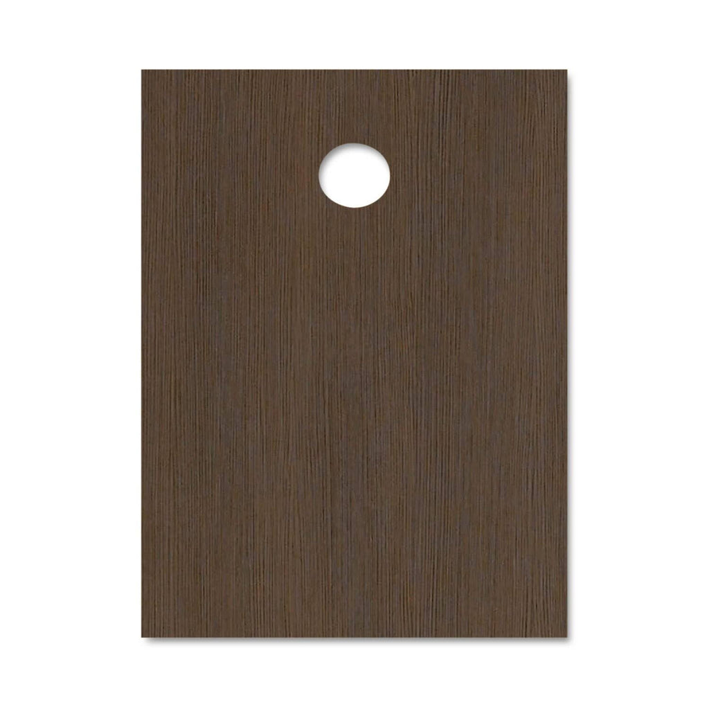 Mocha Three-Shelf Bookcase A54916