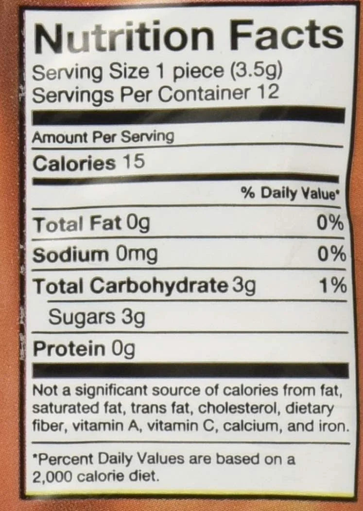 Hazelnut Creme Energy Booster Drops, 12 Drops/Pack, 12 Pack C911793