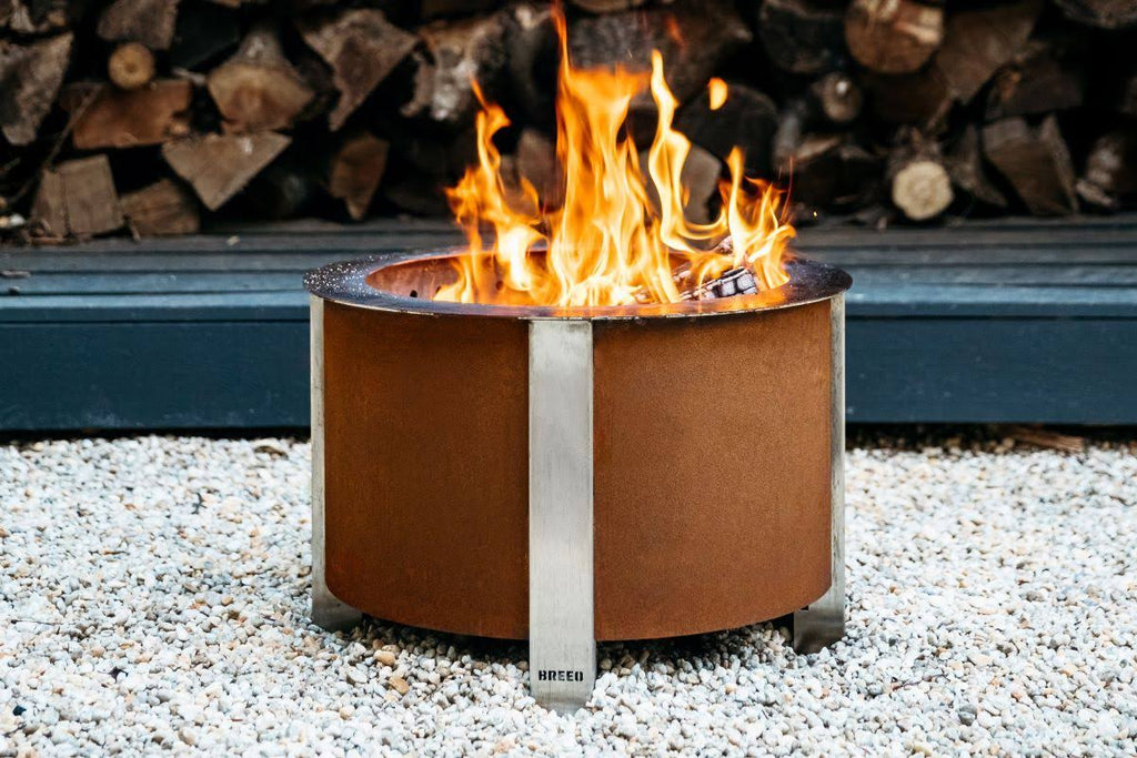 Stainless Steel Smokeless Fire Pit with SearPlate Rim A62203