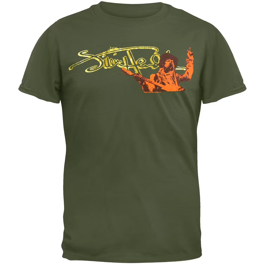 Men's Foil Signature Short Sleeve T Shirt N802
