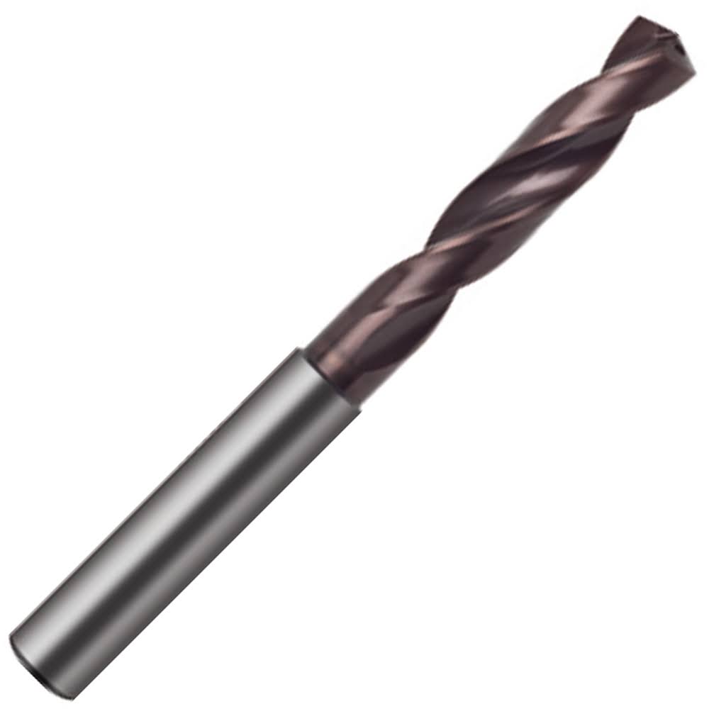 5.7mm Carbide Coolant Fed Drill, Reinforced Straight Shank, 28mm LOC R18884