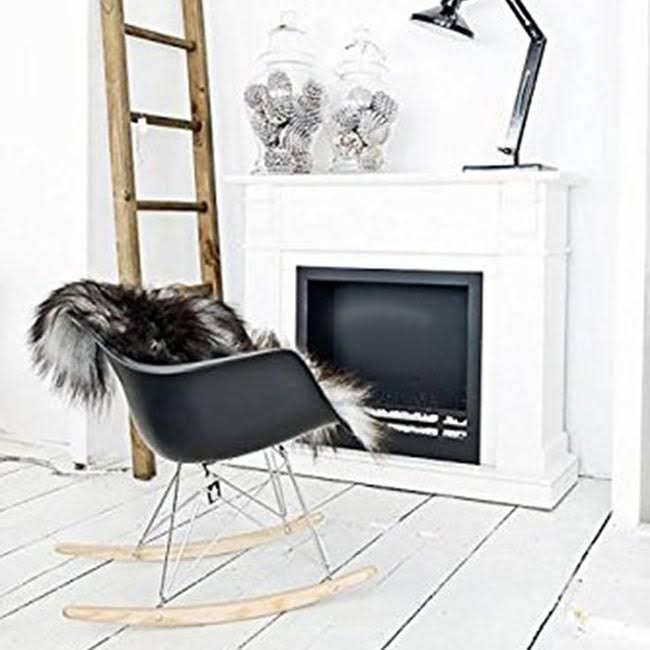 Bright Red Rocking Chair N2639
