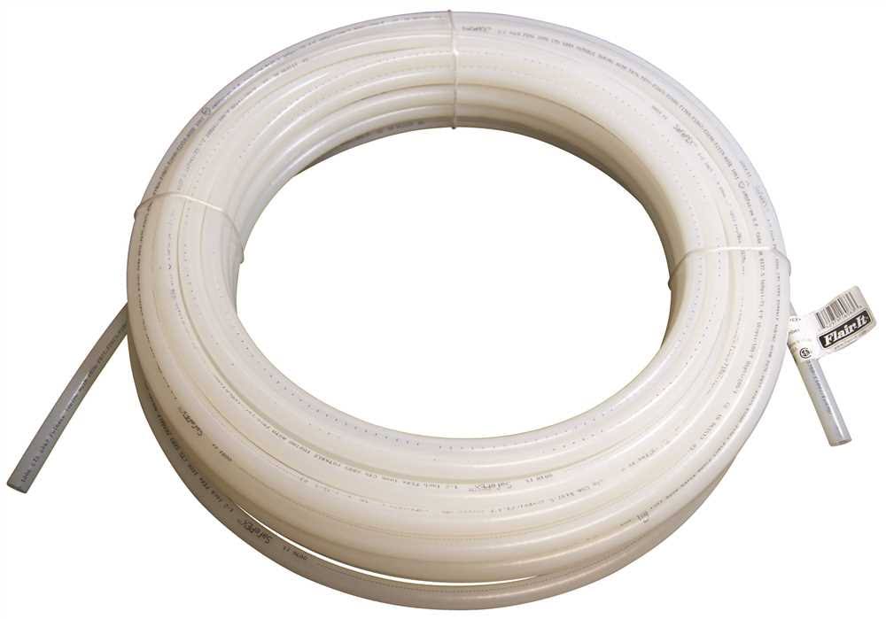 3/4 in. x 100 ft. Coil White Pipe Z1081
