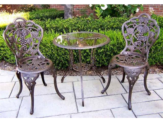 Antique Bronze Bistro Set I737
