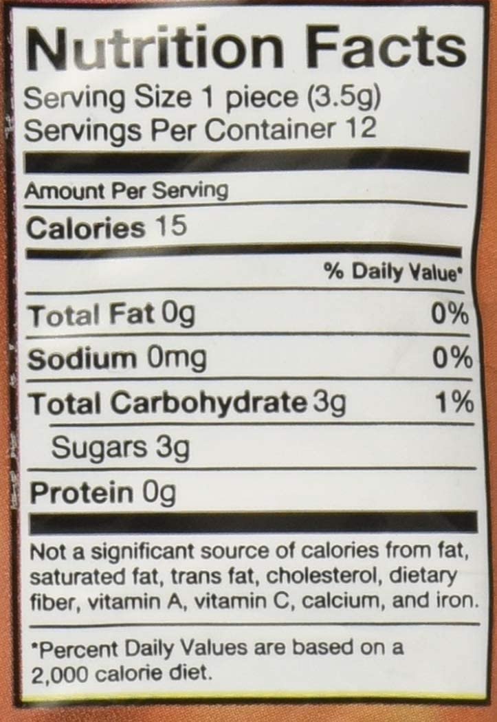 Hazelnut Creme Energy Booster Drops, 12 Drops/Pack, 12 Pack C911793