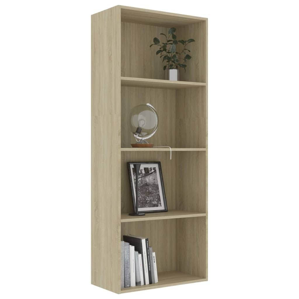 4-Tier Book Cabinet Chipboard O546