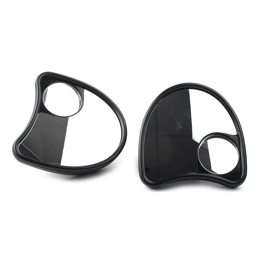 2pcs Motorbike Fairing Mount Mirrors Blind Spot Side Mirror E4747