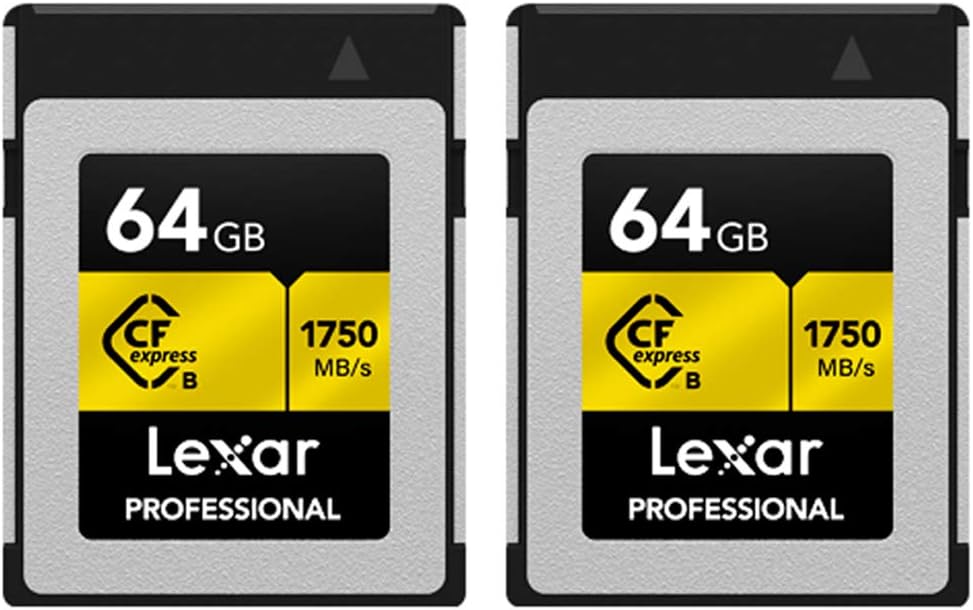 64 GB CFexpress Type B Memory Card 2 Pack M37032