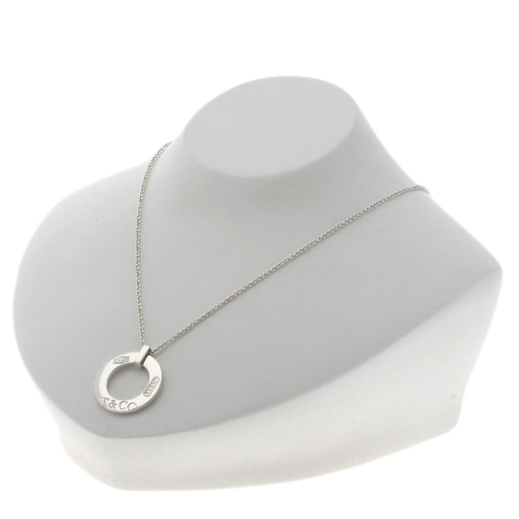 Silver Circle Necklace N606613