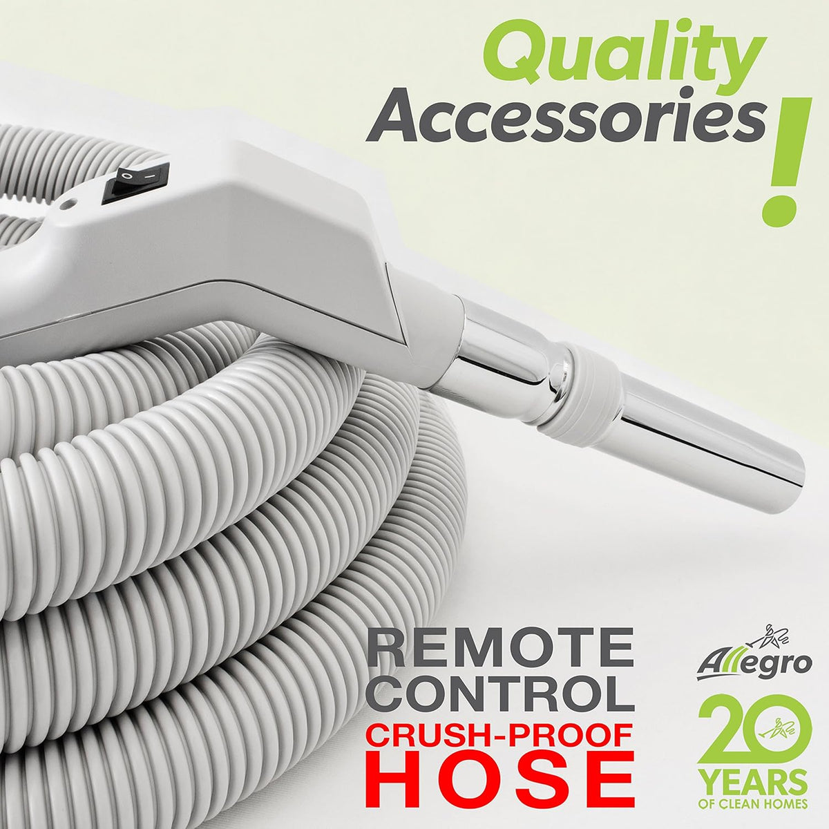 Central Vacuum Deluxe Air Package 30 ft. Hose N52271