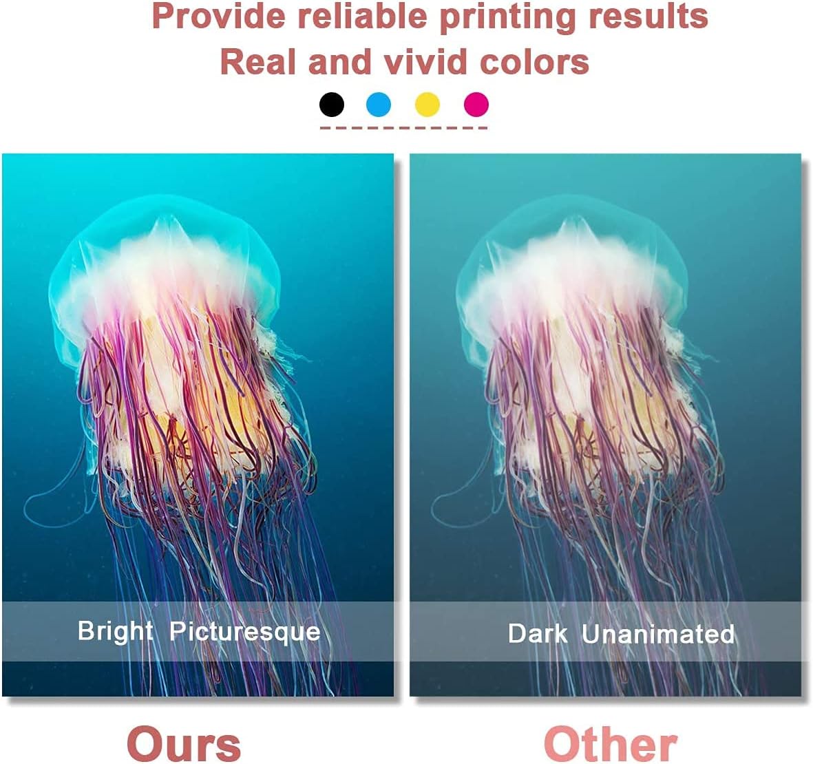6 Pack Remanufactured Ink Cartridge for HP Photosmart 2575 Printer (4 Black + 2 Tri-Color) J2616