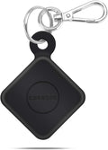 Black Silicone Case with Carabiner Keychain for Tile Pro A651